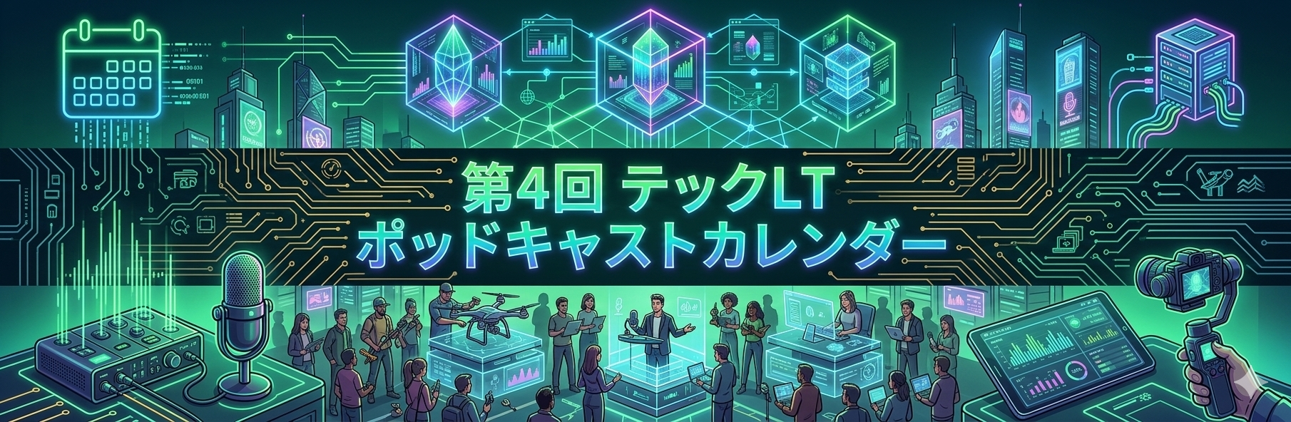 第4回 テックLTポッドキャストカレンダー のカバー画像