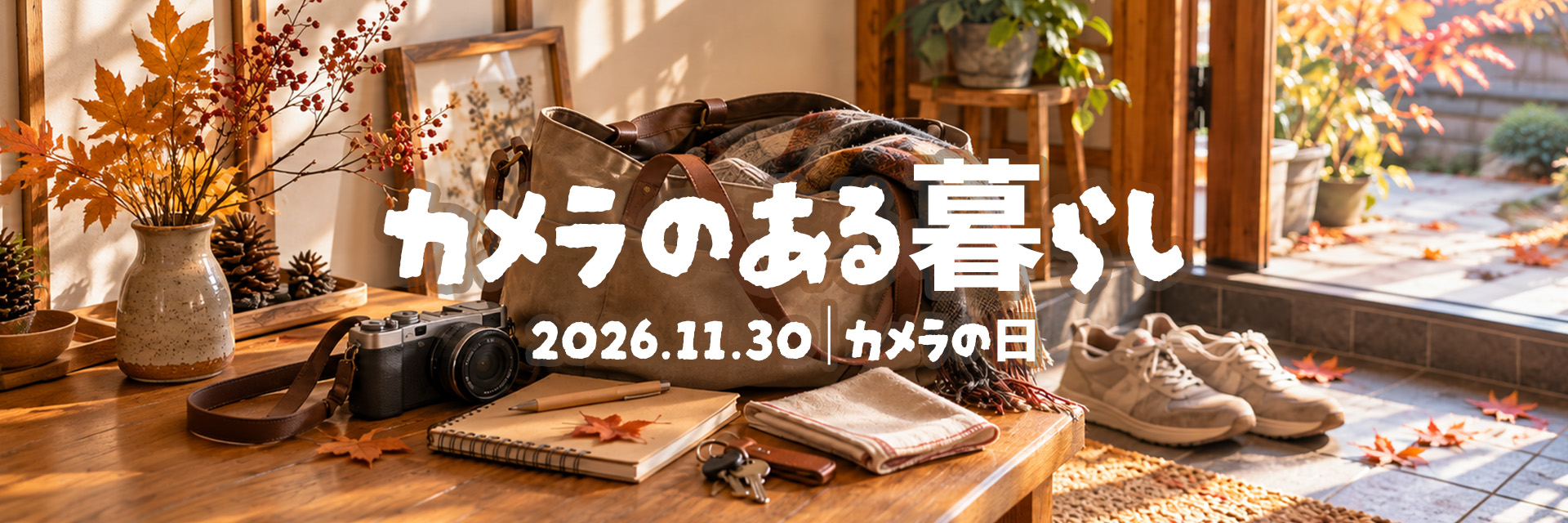 カメラのある暮らし｜カメラの日｜2026.11.30
